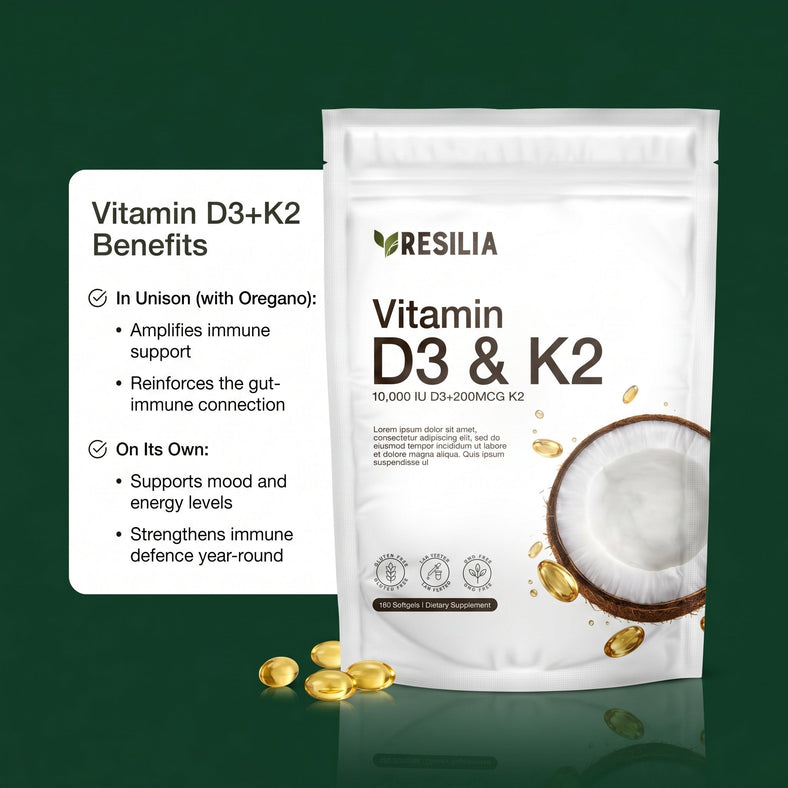 Resilia® Oil Of Oregano Softgels